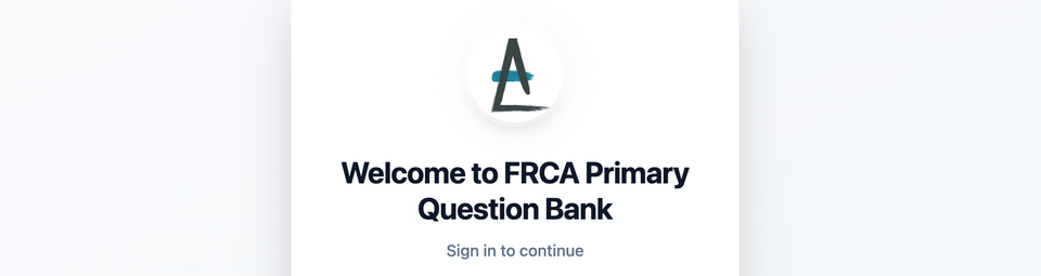 The Primary FRCA question bank